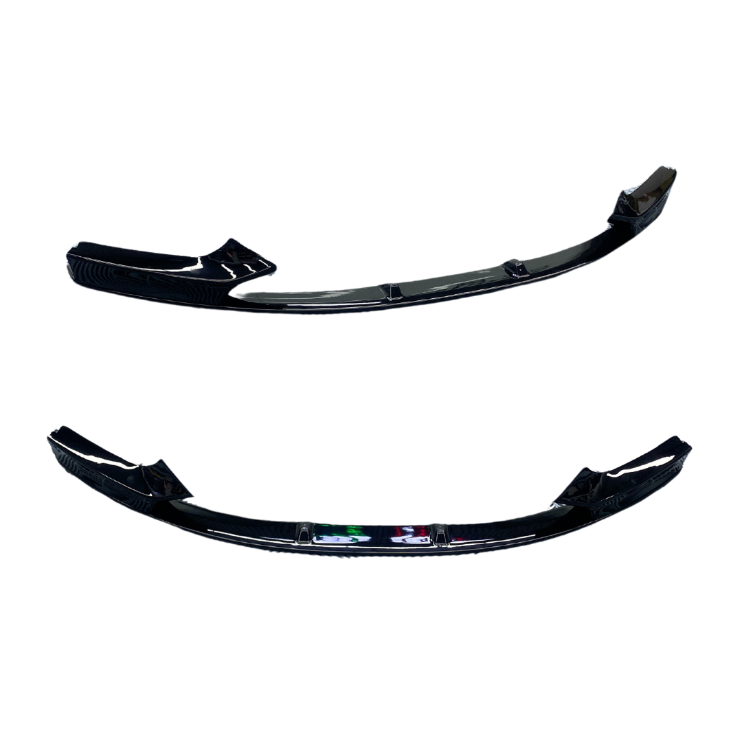 BMW 2 Serie F22 (2013-2021) M-Style Front Lip Glans Zwart