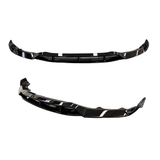 BMW X5 Serie F15 (2013-2018) Front Lip Glans Zwart