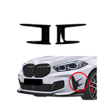 BMW 1 Serie F40 (2019+) M-Style Aero Sierstrips Vleugels Canards Glans Zwart