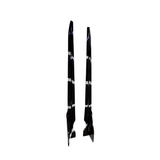 BMW 4 Serie G22 & G23 & G26 (2020+) M Sport Look Side Lip Glans Zwart