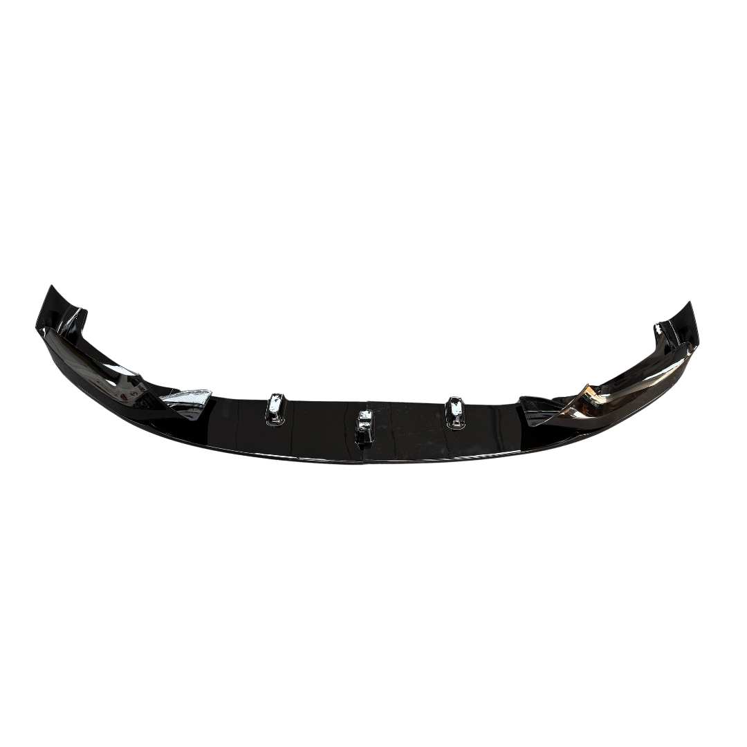 Front Lip compatibel met BMW 5 Serie G30 & G31 (2017-2020) B-Style Glans Zwart