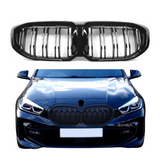 BMW 1 Serie F40 (2019+) M-Style Grill Dubbel Spijl Glans Zwart