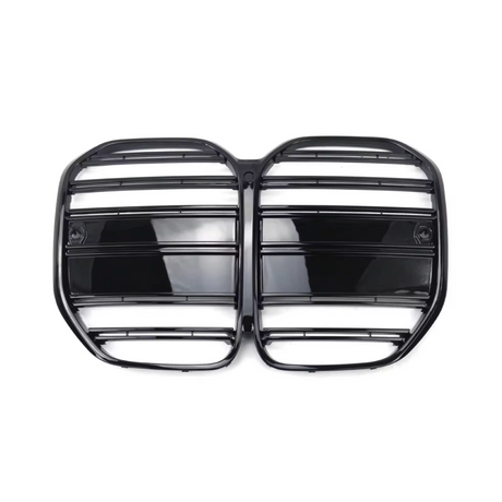 BMW 4 Serie G22 &G23 (2020+) M-Style Grill Dubbel Spijl Glans Zwart