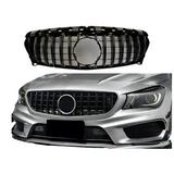 Mercedes CLA Klasse C117, X117 (2012-2020) GT-R Panamericana Style Grill Glans Zwart