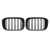 BMW X3 Serie G01 & X4 Serie G02 (2017-2021) M-Style Grill Dubbel Spijl Glans Zwart