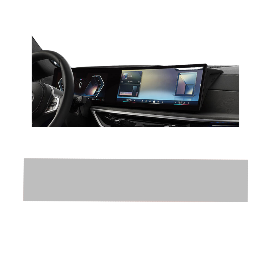 BMW iDrive 8.0 Curved Navigation Scherm beschermfolie transparant