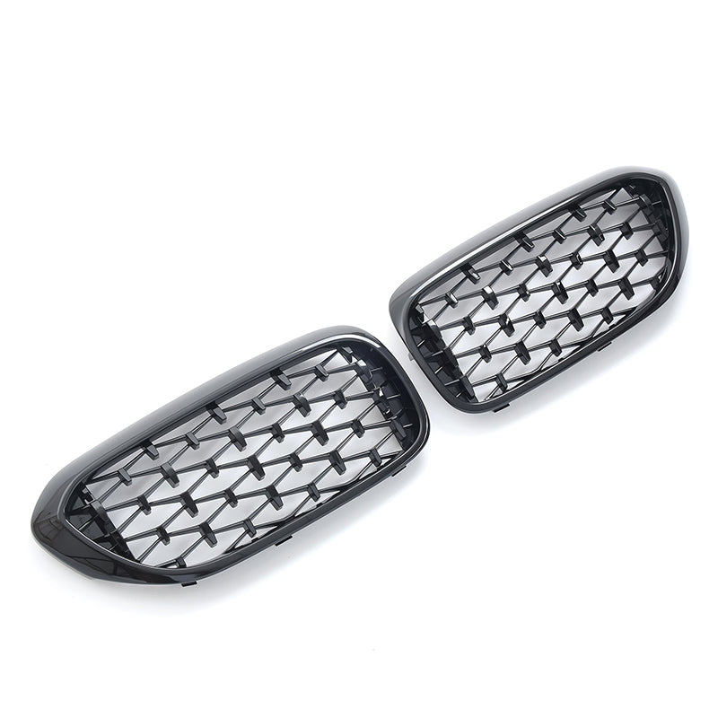 BMW 5 Serie G30&G31 (2017-2020) Sport Diamond Grill Glans Zwart