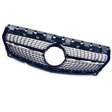 Mercedes CLA Klasse C117, X117 (2012-2020) Diamond Style Grill Glans Zwart