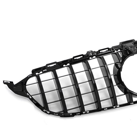 Mercedes C Klasse W205, C205, S205 (2014-2018) GT-R Panamericana Style Grill Glans Zwart (camera)