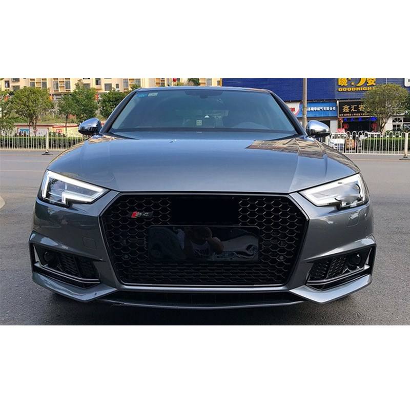 Audi A4 B9 (2016-2019) RS Look Grille Glans Zwart