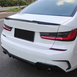 BMW 3 Serie G20 (2018+) Spoiler Glans Zwart