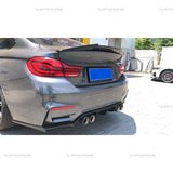 BMW 3 Serie F30 (2012-2019) Spoiler Glans Zwart