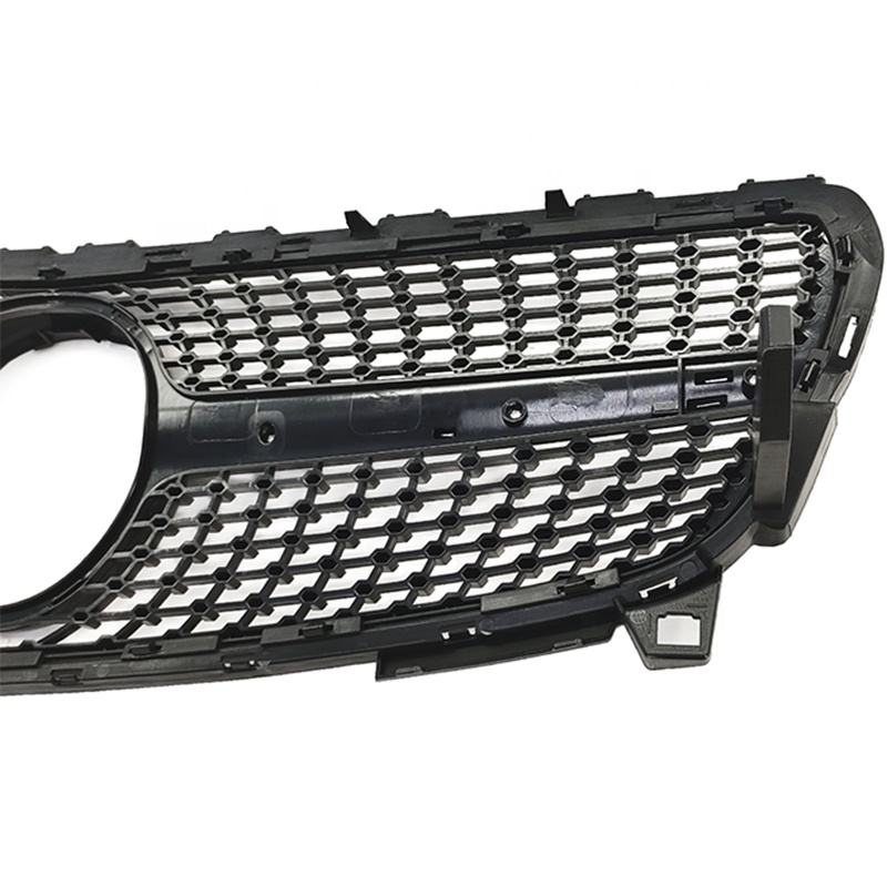 Mercedes A Klasse W176 Facelift (2015-2018) Diamond Grill Glans Zwart