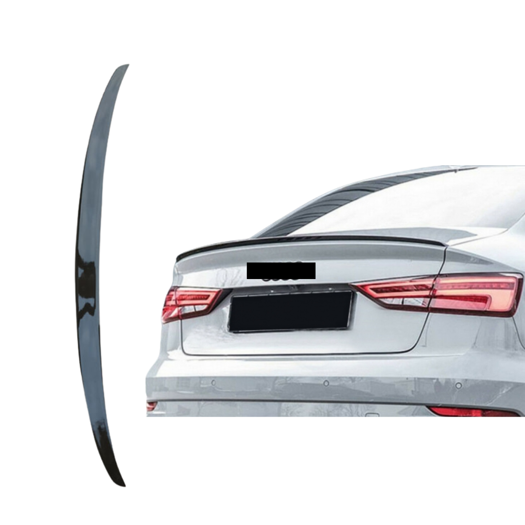 AUDI A3 8V Sedan (2013-2020) S-Style Spoiler Glans Zwart