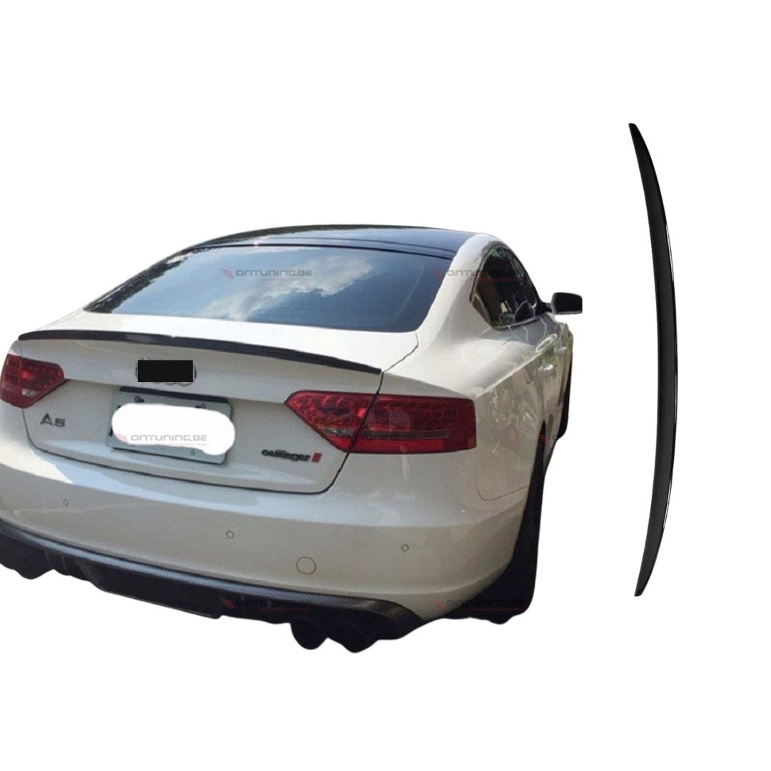 AUDI A5 B8 Sportback (2012-2016) S-Style Spoiler Glans Zwart