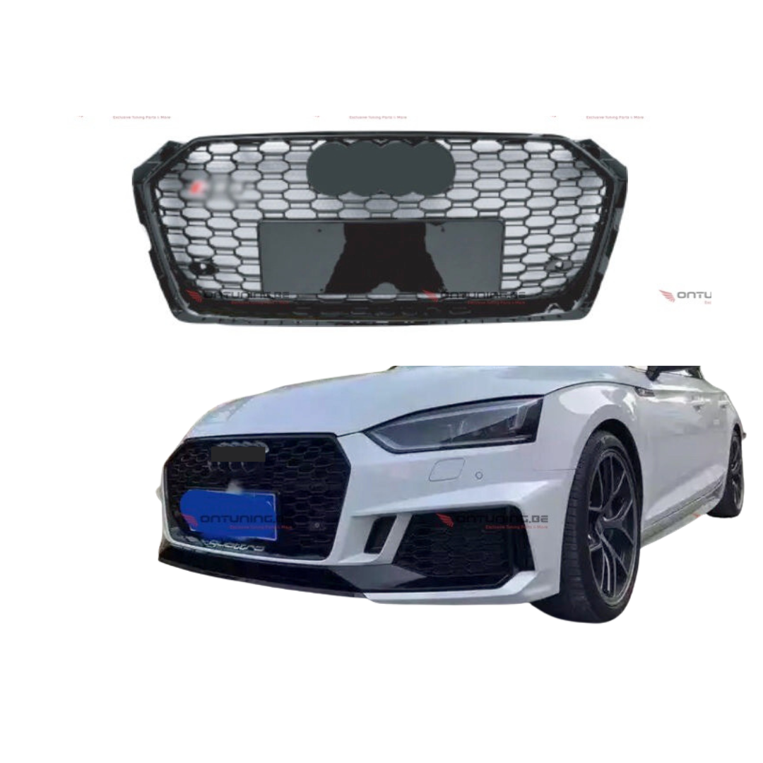 Audi A5 B9 (2016-2019) RS Look Grill Glans Zwart