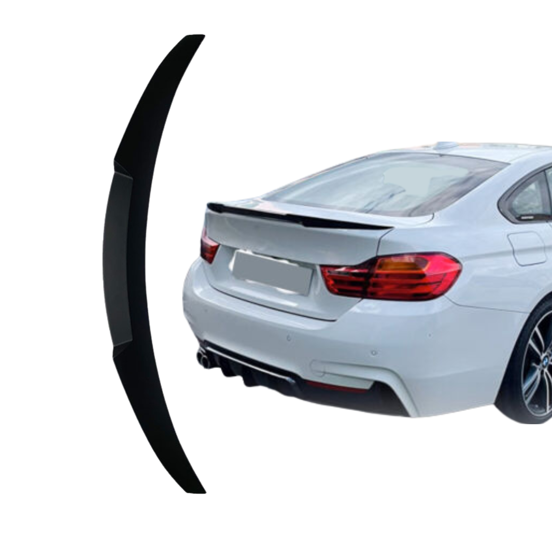 BMW 4 Serie F36 Gran-Coupé (2013-2020) Spoiler Glans Zwart