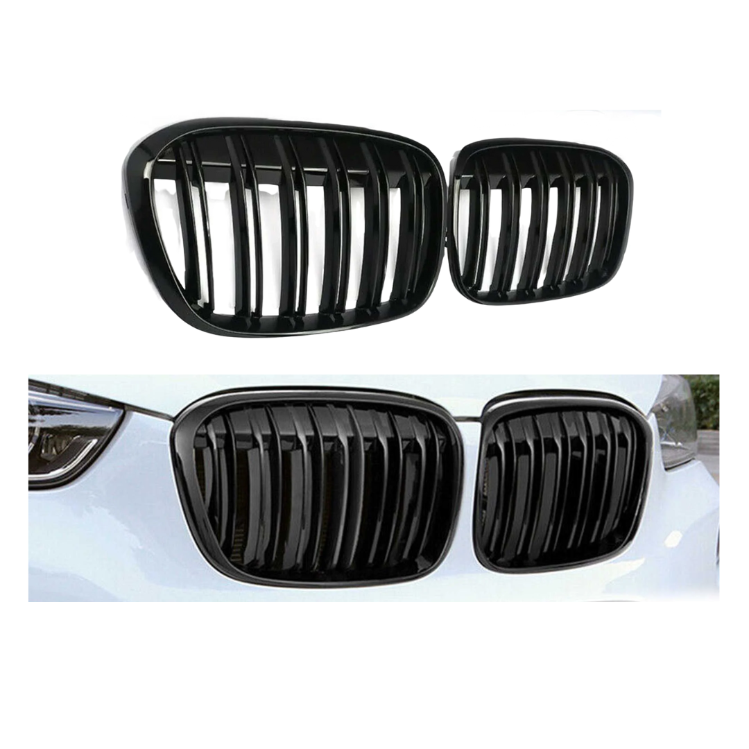 BMW X1 Serie F48 (2015-2019) Sport Grill M-Style Glans Zwart