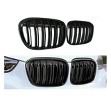 BMW X1 Serie F48 (2015-2019) Sport Grill M-Style Glans Zwart