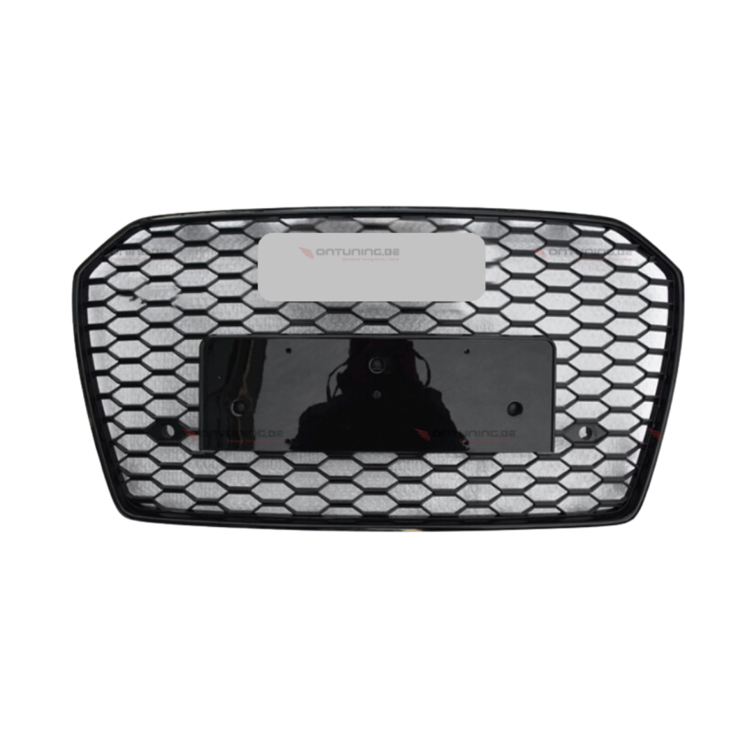 Audi A6 C7 (2011-2014) RS Look Grill Glans Zwart