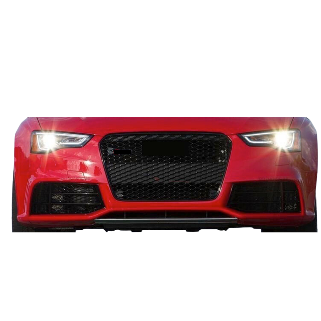 Audi A5 B8 Facelift (2012-2016) RS Look Grille Glans Zwart