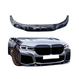 BMW 7 Serie LCI Facelift G11 & G12 (2019-2023) M-Style Front Lip Glans Zwart