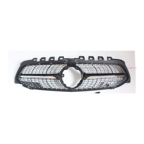 Mercedes A Klasse W177,V177 (2018-2023) Diamond Style Grill Glans Zwart