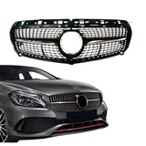 Mercedes A Klasse W176 (2012-2015) Diamond Grill Glans Zwart