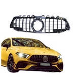 Mercedes A Klasse W177, V177 (2018-2023) GT-R Style Grill Glans Zwart