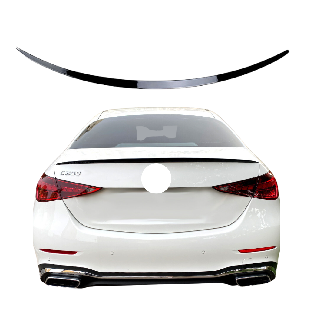 Mercedes C Class W206 (2021+) AMG Style Spoiler Glans Zwart