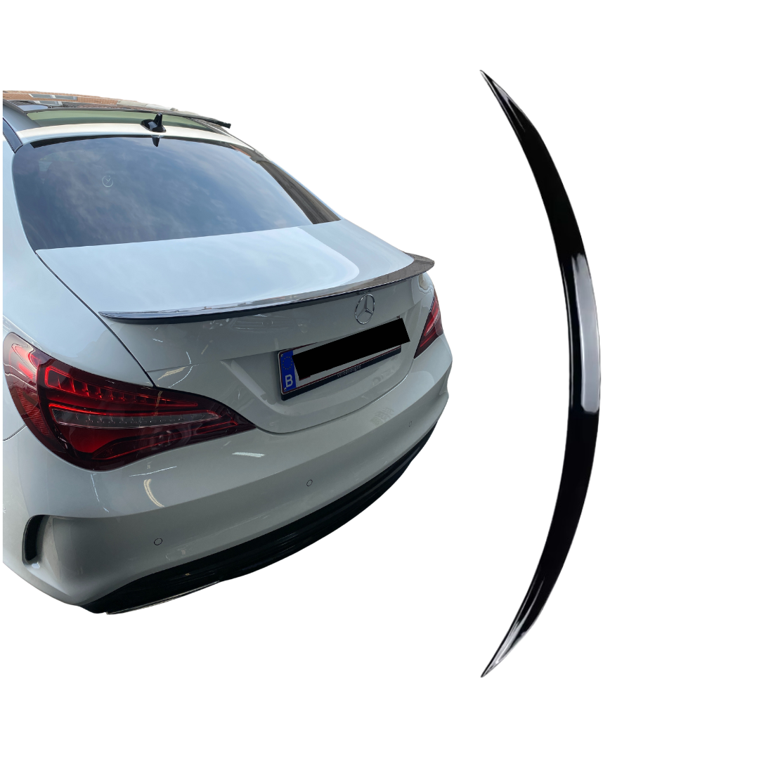 Mercedes CLA Class C117 (2012-2019) AMG Style Spoiler Glans Zwart