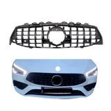 Mercedes CLA Klasse C118, X118 (2018+) GT-R Panamericana Style Grill Glans Zwart