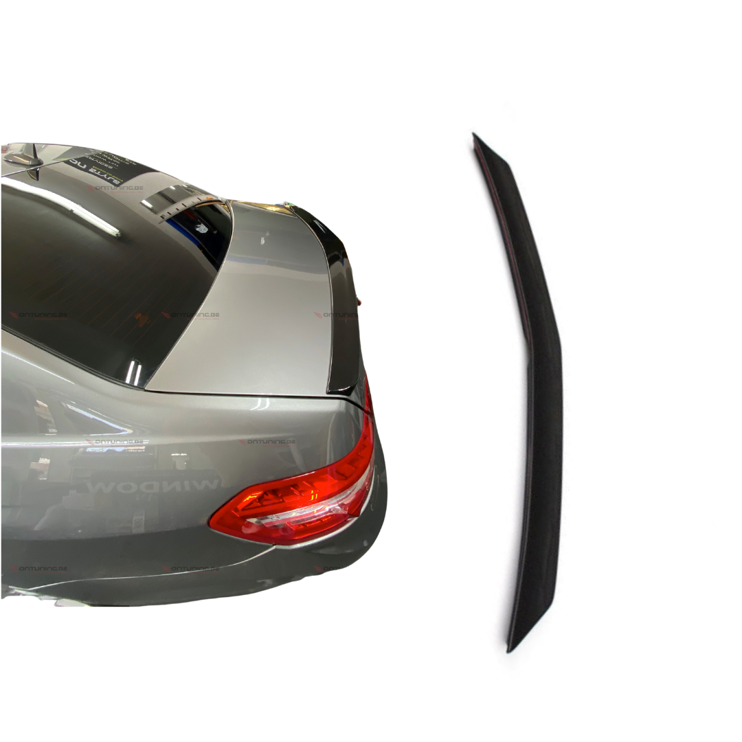 Mercedes E Class W212 (2010-2016) AMG Style Spoiler Glans Zwart