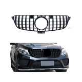 Mercedes GLE W166 (2015-2019) GT-R Panamericana Style Grill Glans Zwart