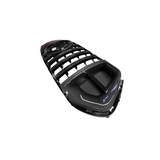 Mercedes GLE W167 SUV, C167 Coupe (2018-2023) B-Look Grill Glans Zwart/Carbon, Rood Accent