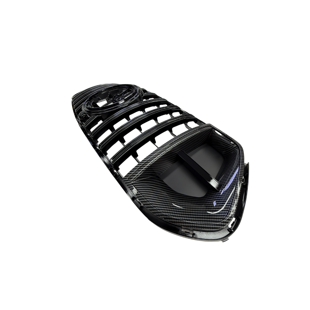 Mercedes GLE W167 SUV, C167 Coupe (2018-2023) B-Look Grill Glans Zwart/Carbon