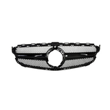 Mercedes C Klasse W205 Facelift (2018-2021) AMG Look Style Grill Glans Zwart