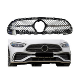 Mercedes C Klasse W206, S206 (2021+) Diamond Style Grill Glans Zwart
