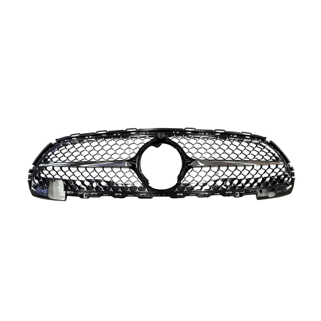 Mercedes C Klasse W206, S206 (2021+) Diamond Style Grill Glans Zwart