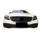 Mercedes C Klasse (2014-2018) C63 AMG Style Grill Glans Zwart