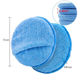 Auto Reiniging Polijsten Wax Applicator Sponzen Pad Microfiber (3 stuks)