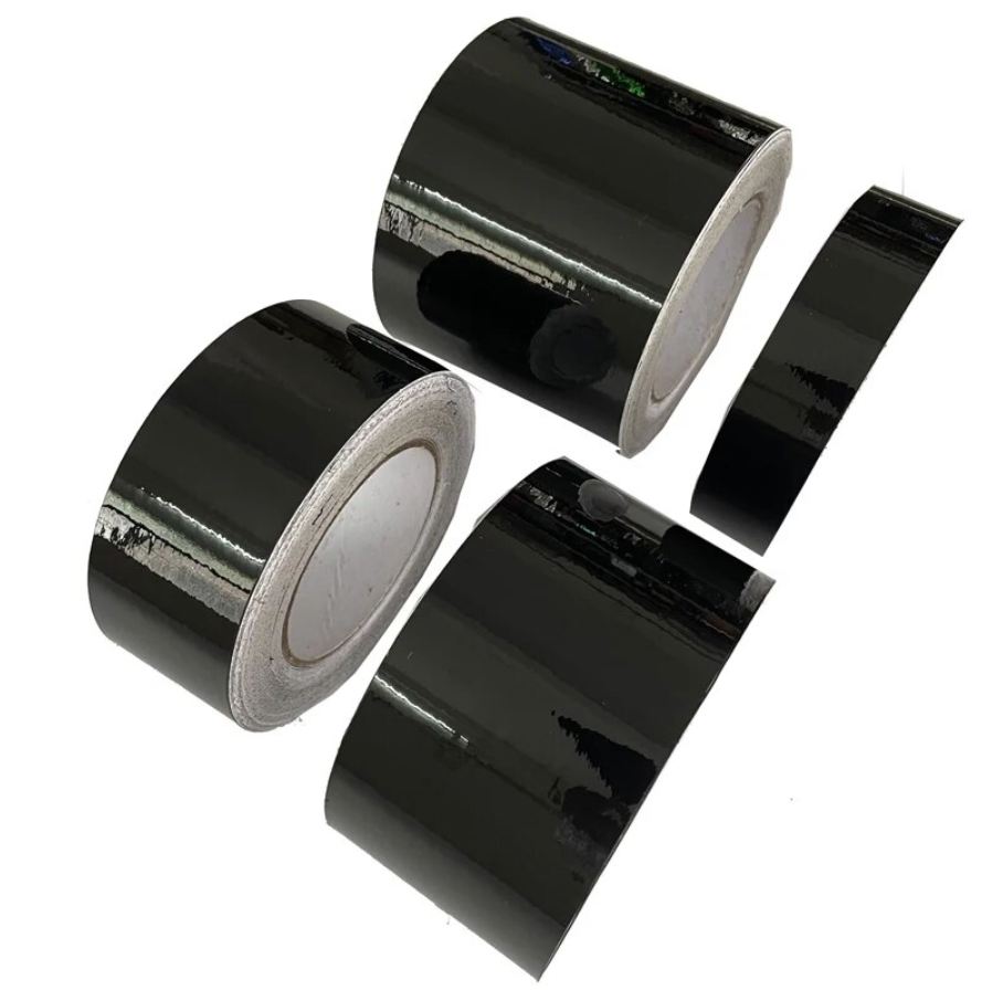 3M De-Chrome, Chrome Delete Tape Wrap 5meter Glans Zwart