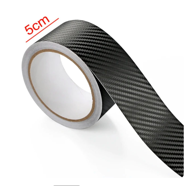 Carbon De-Chrome, Chrome Delete Tape Wrap 3 meters Mat Carbon