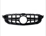 Mercedes C Klasse (2014-2018) C63 AMG Style Grill Glans Zwart