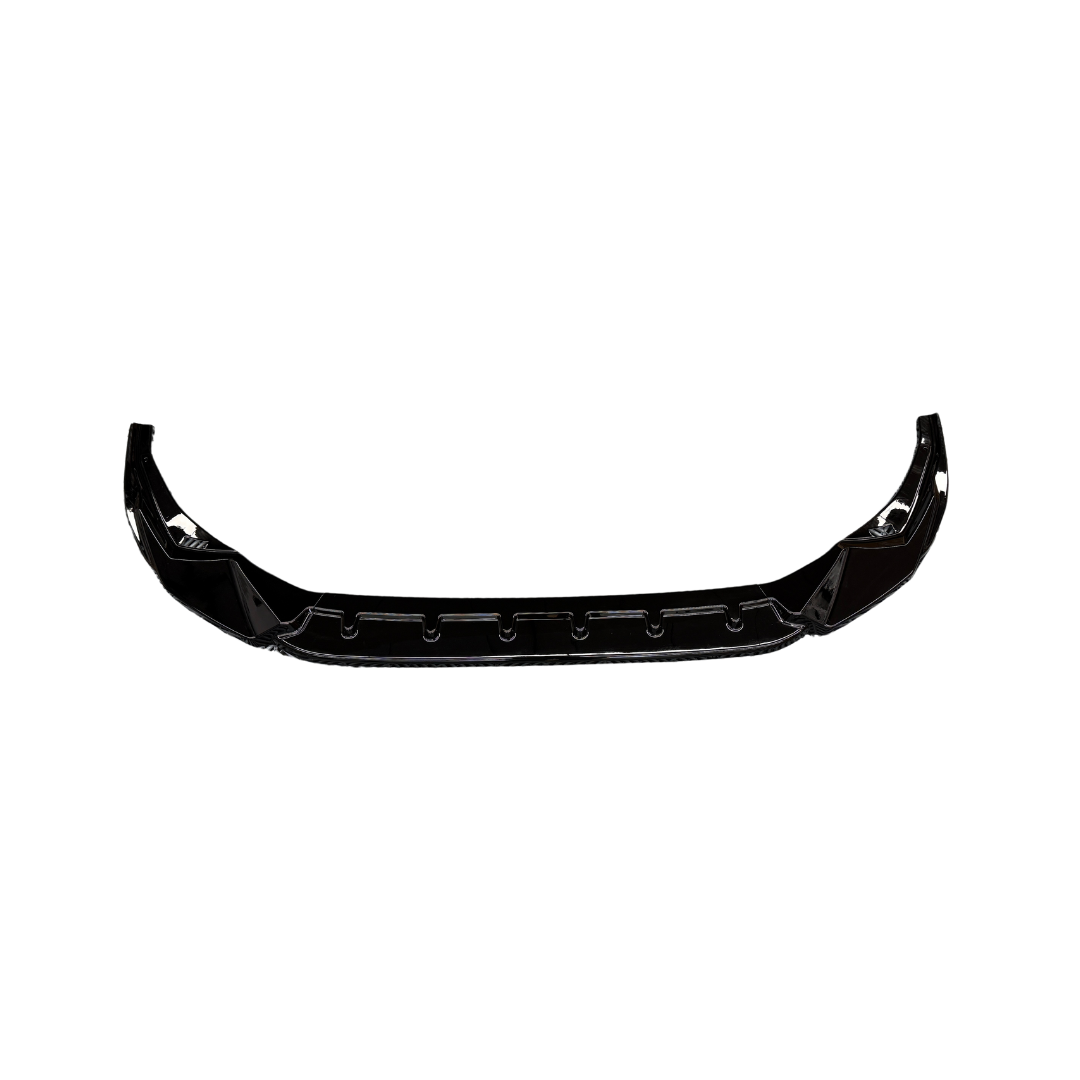 Front Lip compatibel met Audi A3 8Y (2020+) Glans Zwart, uitvoering A - afbeelding 2