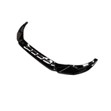 Front Lip compatibel met Audi A3 8Y (2020+) Glans Zwart, uitvoering A - afbeelding 3