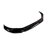 Front Lip compatibel met Audi A3 8Y (2020+) Glans Zwart, uitvoering A - afbeelding 5