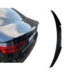 Spoiler compatibel met AUDI A4 B9 Sedan (2016-2020) Glans Zwart – afbeelding 1