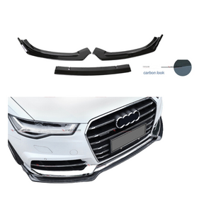 Front Lip compatibel met Audi A6 C7.5 (2014-2018) Carbon – afbeelding 1