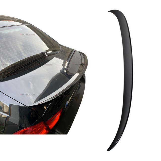 Spoiler compatibel met BMW 3 Serie E90 (2008-2012) Glans Zwart, uitvoering B - afbeelding 1